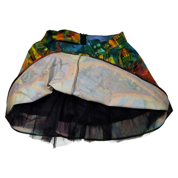 HOT TOPIC Book of Life Skirt Dia de los Muertos Day of the Dead Size Medium - Picture 4 of 10